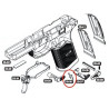 Magazine Catch Spring for VFC / Cybergun FNX-45