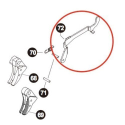 Trigger Bar for Stark Arms S17 / S18 / S19