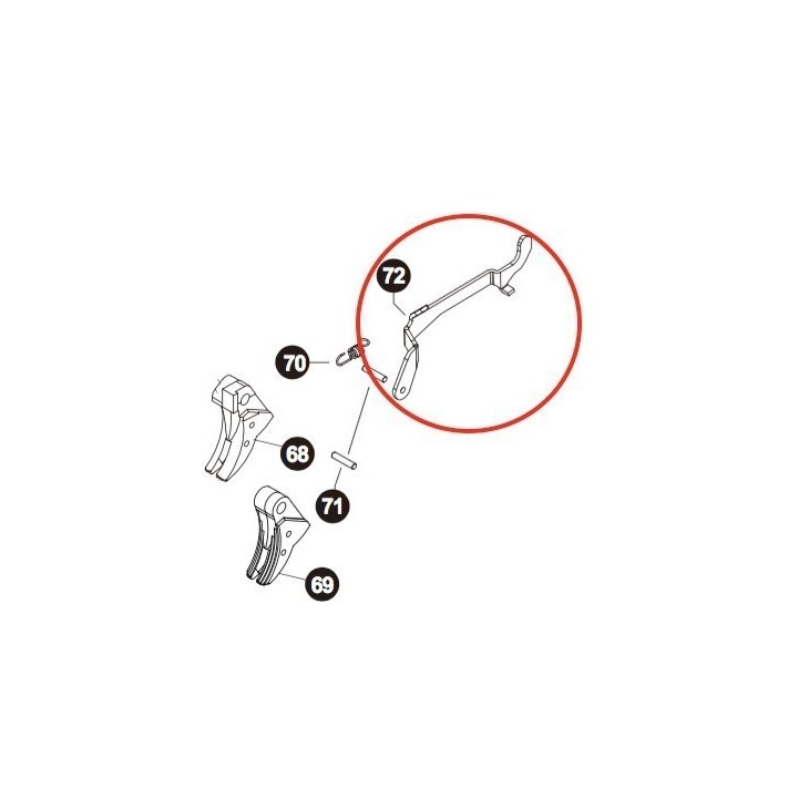 Trigger Bar for Stark Arms S17 / S18 / S19