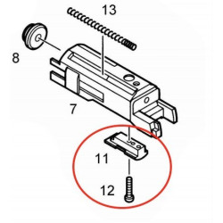 Piston Part for KJW / ASG M1911/ KP-06
