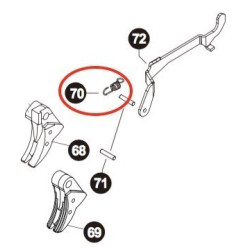 Trigger Bar Spring for Stark Arms S17 / S18 / S19