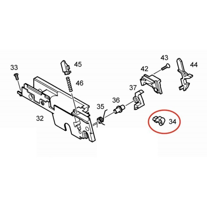 Knocker for KJW / ASG M1911 / KP-07