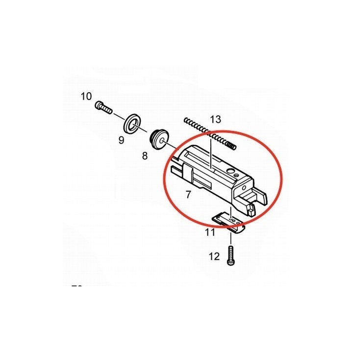Cylinder for KJW / ASG M1911 / KP-06