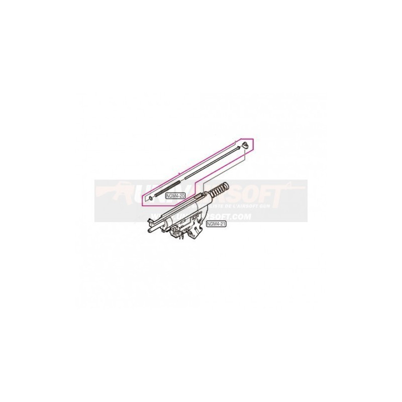 Part n° NGM4-20 for Marui M4 Next Gen