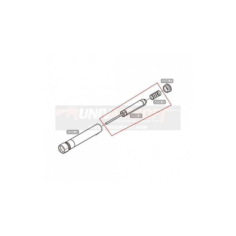 Recoil Set for Marui M4 Next Gen