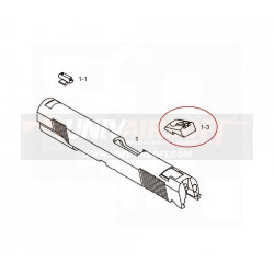 Rear Sight for KJW KP-07
