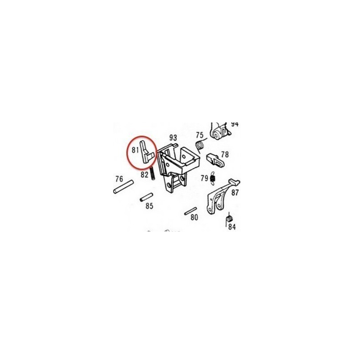Disconnector for KSC / KWA Glock