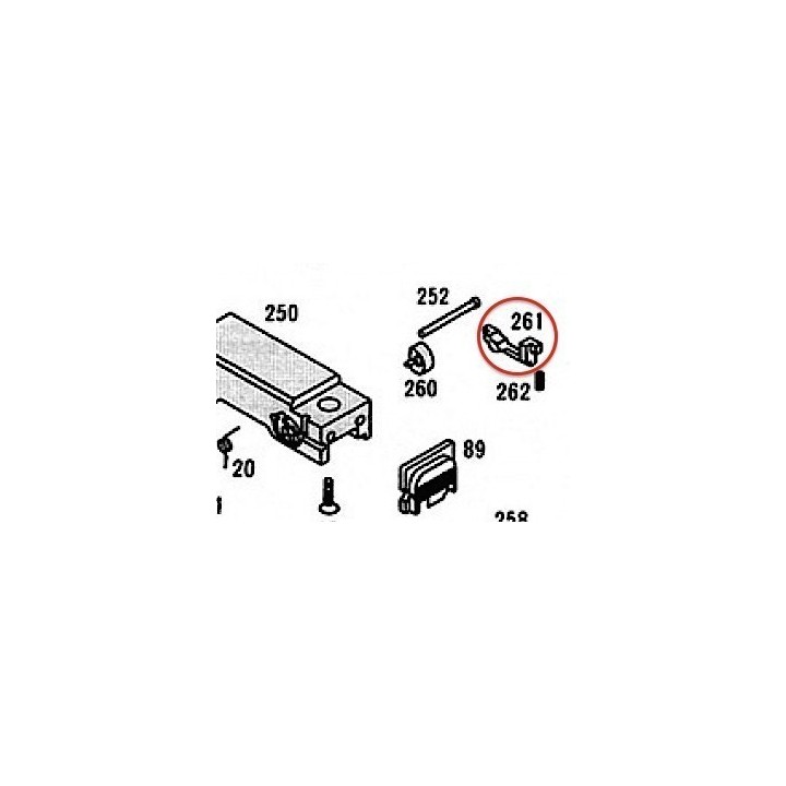 Selector Elevator Bar for KSC / KWA Glock 18C