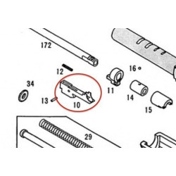 Inner Barrel Base for KSC/ KWA Glock