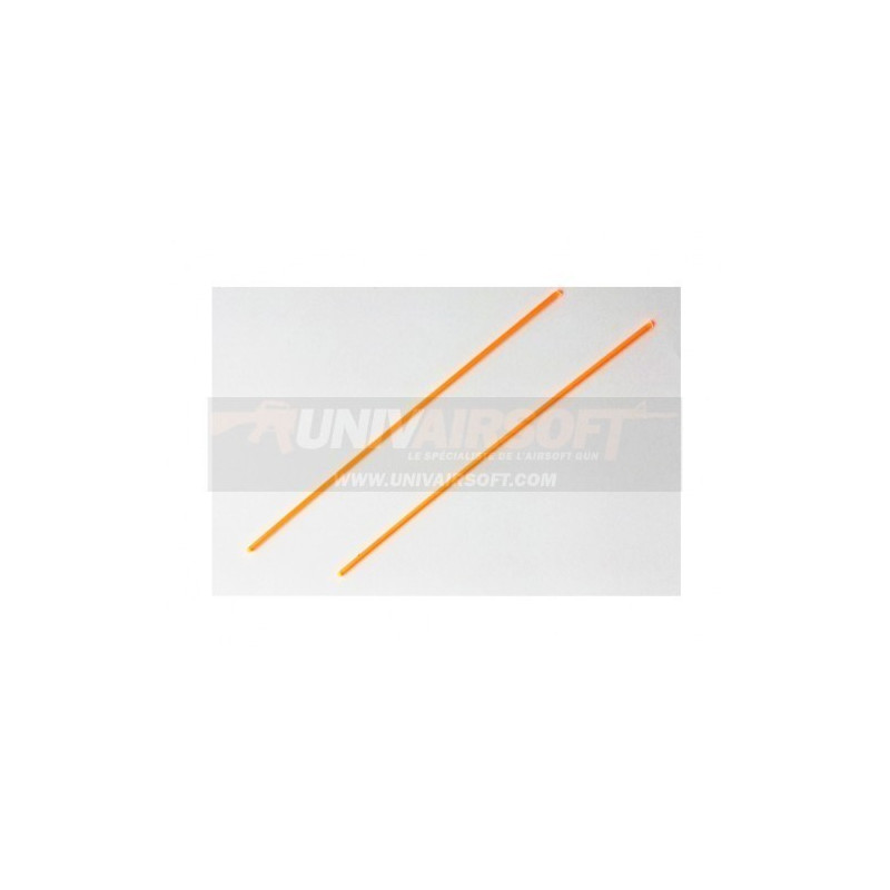 Orange Optical Fiber
