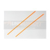 Orange Optical Fiber