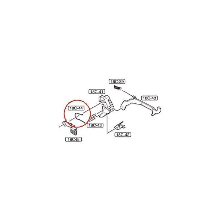 Slide Stop Spring for Marui Glock 18C