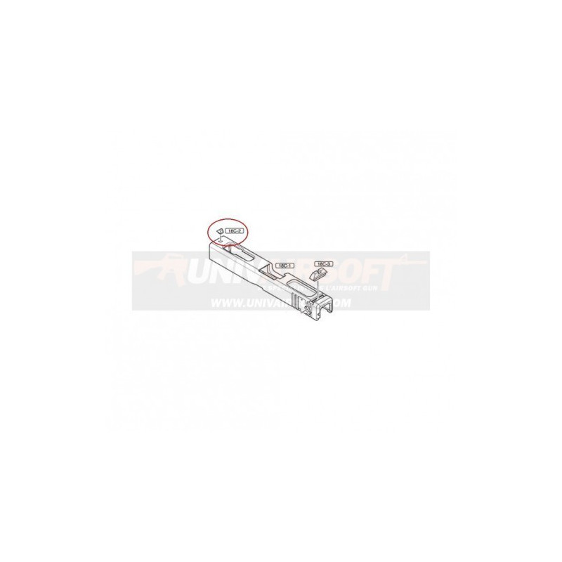 Front Sight for Marui Glock 18C