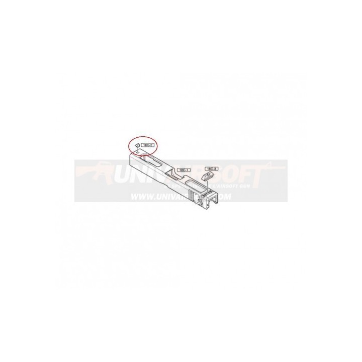 Front Sight for Marui Glock 18C