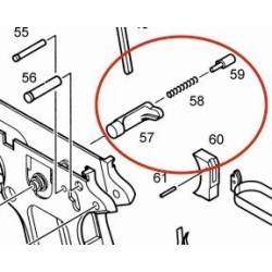 Magazine Catch for KJW M1911 / KP-06