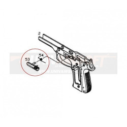Slide Stop Lever for KJW / ASG M9