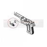 Slide Stop Lever for KJW / ASG M9
