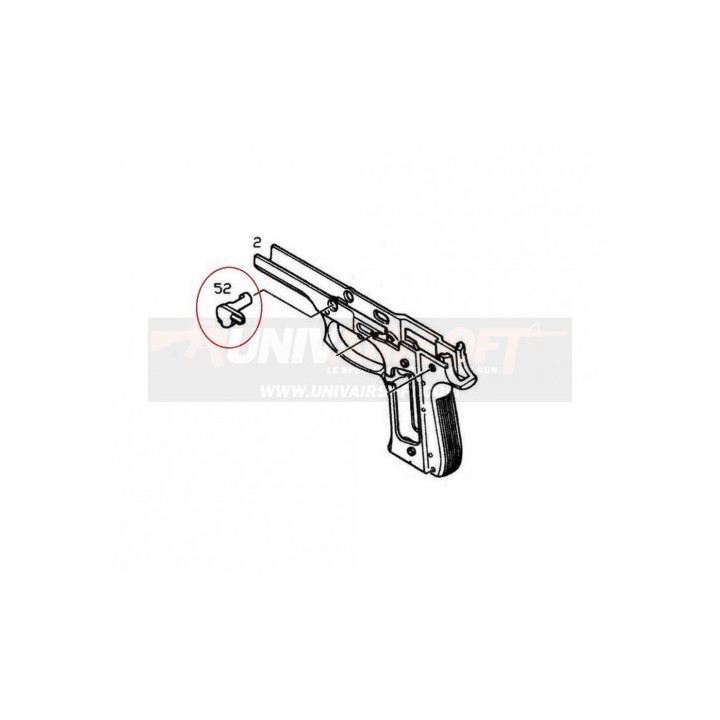 Disassembling Latch for KJW / ASG M9