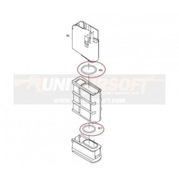 O-Ring Magazine for KJW M4 GBBR