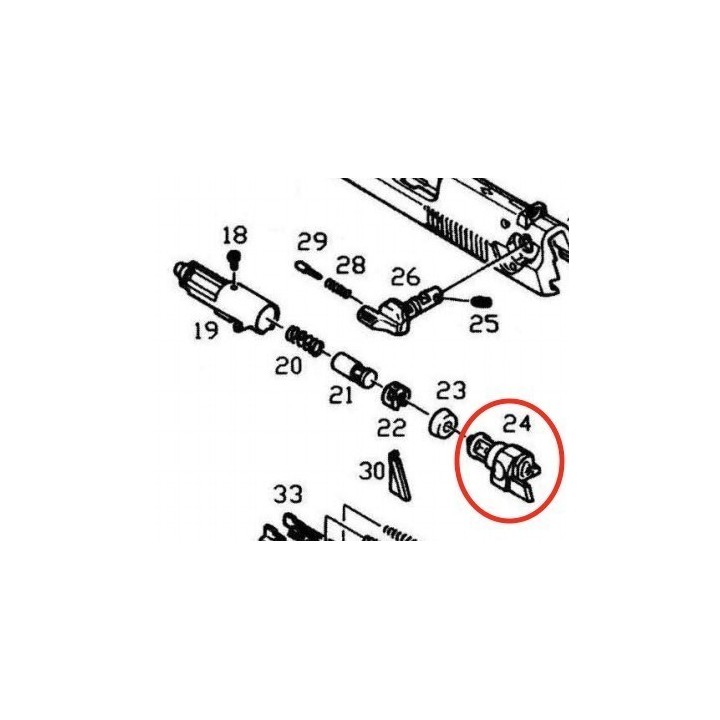 Piston for KJW / ASG M9