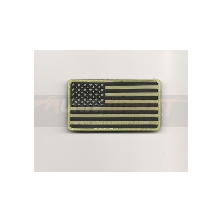 Phosphorescent USA Velcro Patch