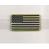 Phosphorescent USA Velcro Patch