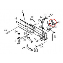 Disconnector for KJW / ASG CZ75 P09