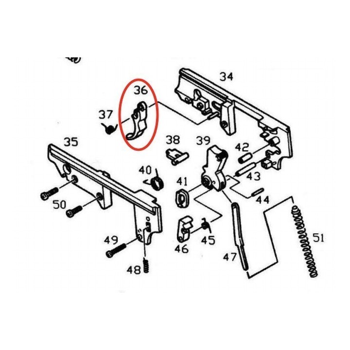Trigger for KJW / ASG M9