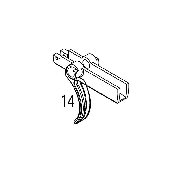 Trigger for KSC / KWA LM4 GBBR