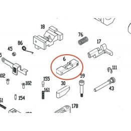 Selector Lever for KSC / ASG MP9