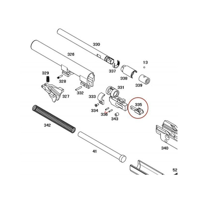 Locking Block for KSC / KWA M9