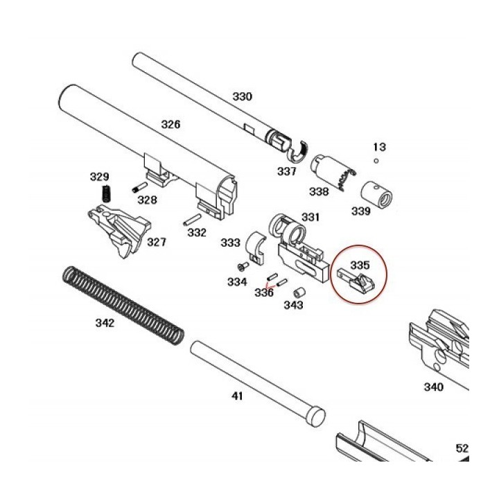 Locking Block for KSC / KWA M9
