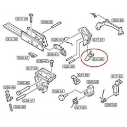Trigger Security for Marui Glock 17