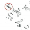 Trigger Spring for KSC / ASG MP9