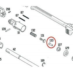 Piston Head Screw for KSC / ASG MP9