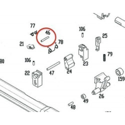 Impact Hammer Pin for KSC / ASG MP9