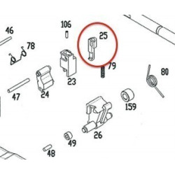 Impact Hammer Lock for KSC / ASG MP9