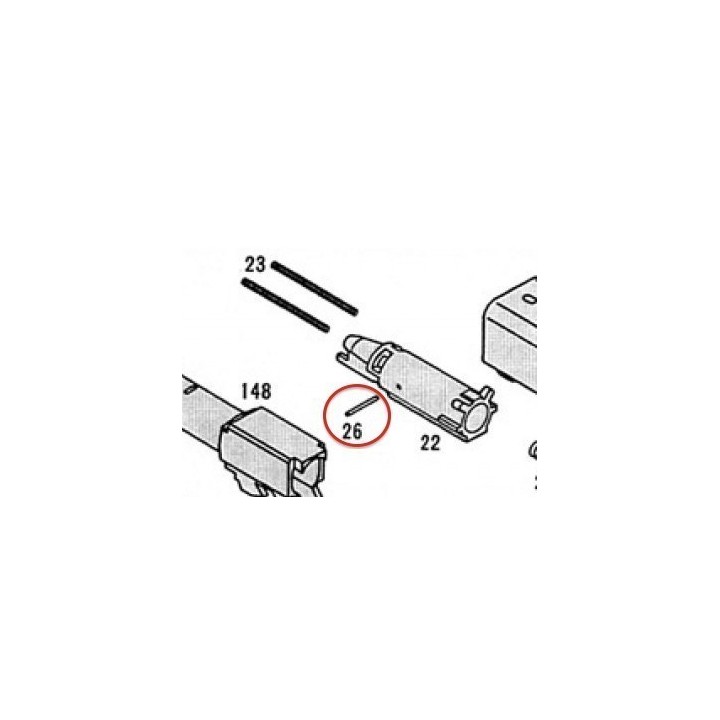Plunger Pin for KSC / KWA Glock