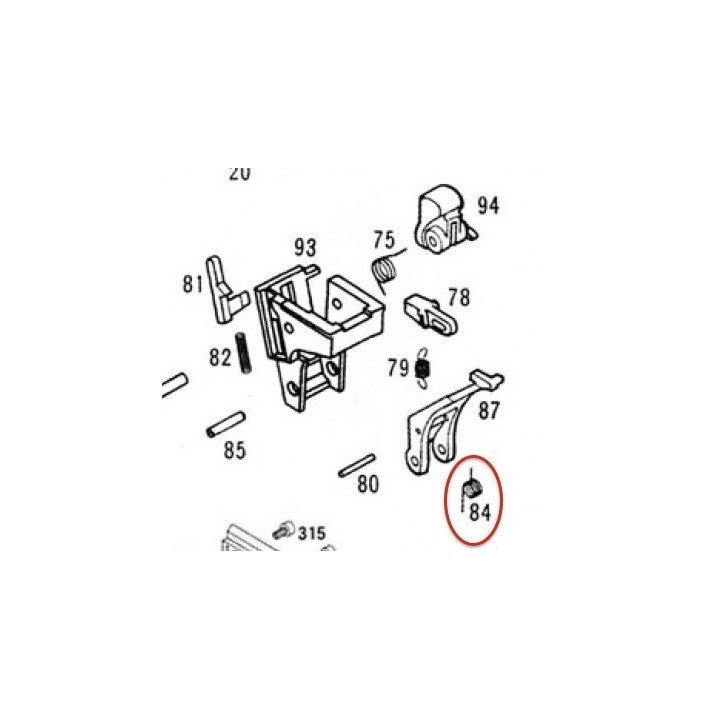 Sear Spring for KSC / KWA Glock