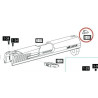 Front Sight for ASG CZ75 P07 Duty