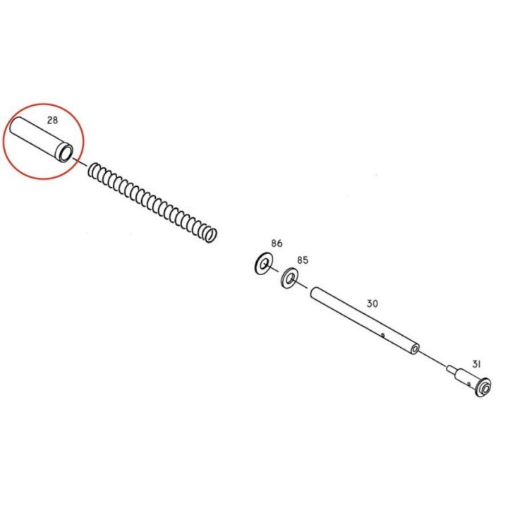 Recoil Plug for KJW KP-06