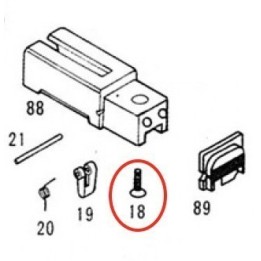 Breech Block Screw for KSC / KWA Glock
