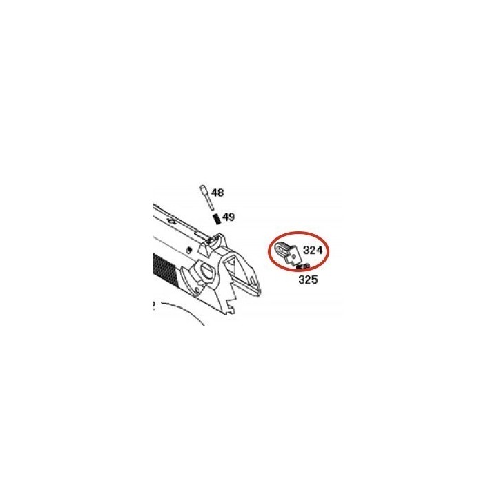Safety Right for KSC / KWA M9