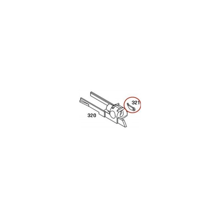 Part n°321 for KSC / ASG M9