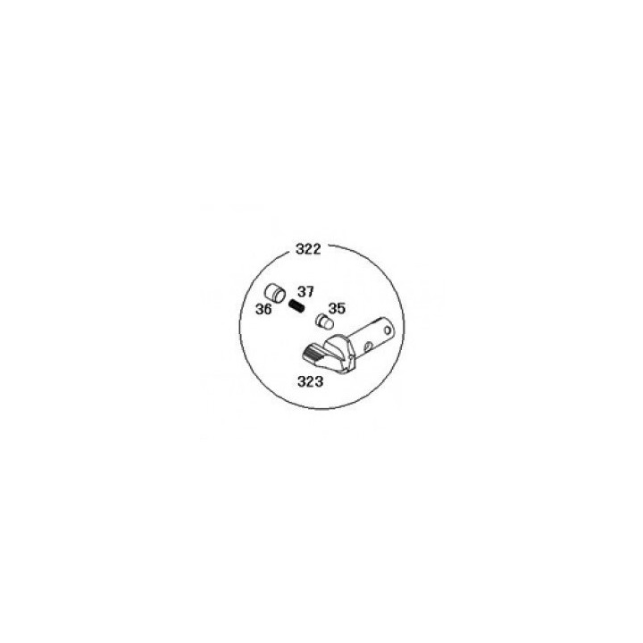 Safety Lever Left for KSC / KWA M9