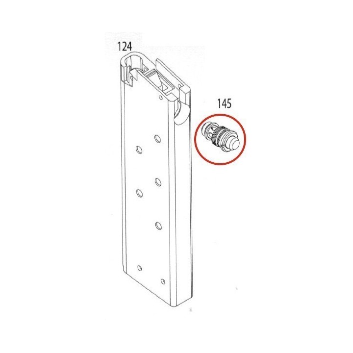 Valve for KSC / KWA M1911