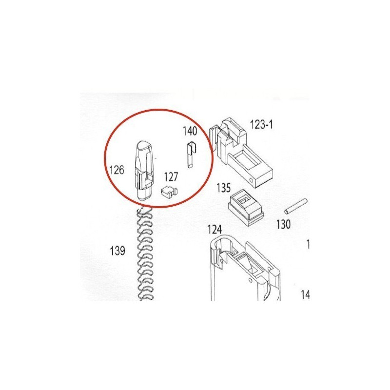 Follower Magazine for KSC / KWA M1911