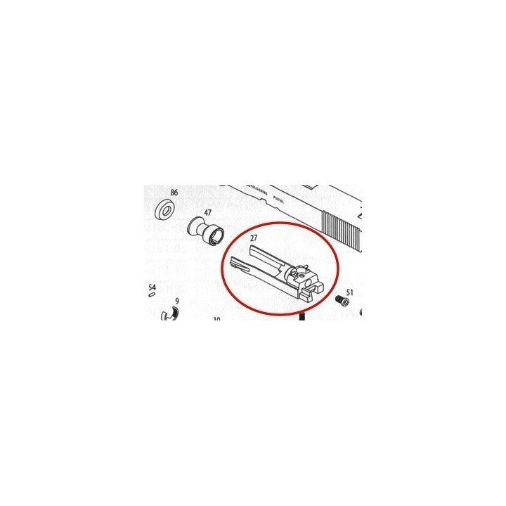 Breech Block for KSC / KWA M1911