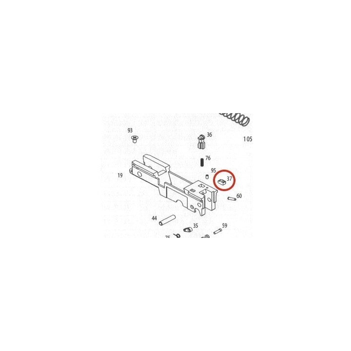 Part n° 37 for KSC / KWA M1911