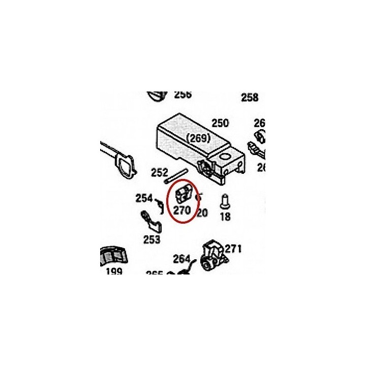 Hammer Reset Block for KSC / KWA Glock 23F